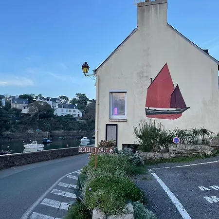 Ty Glazu Doelan Espace 60m2, Port& Criques A Pied, 2 Privees Au 1er Etage, Sdb, Wc Separe Bed and Breakfast Clohars-Carnoët
