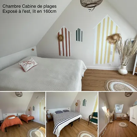 Ty Glazu Doelan Espace 60m2, Port& Criques A Pied, 2 Privees Au 1er Etage, Sdb, Wc Separe *